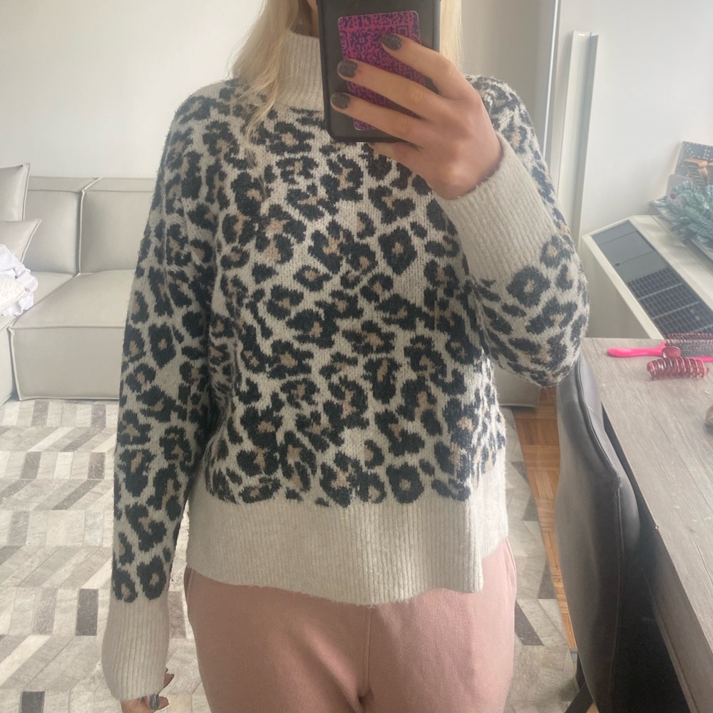 Cheetah Loft Sweater